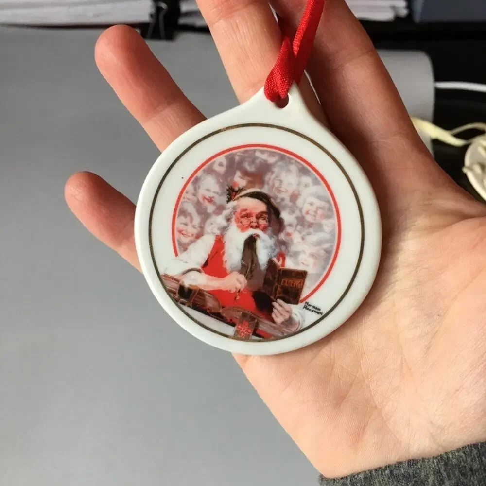 JCPenney 1998 Santa ornament, Christmas ornament